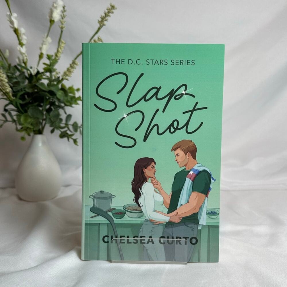 Slap Shot Chelsea Curto OOP Original Indie Paperback DC Stars Hockey Romance NEW